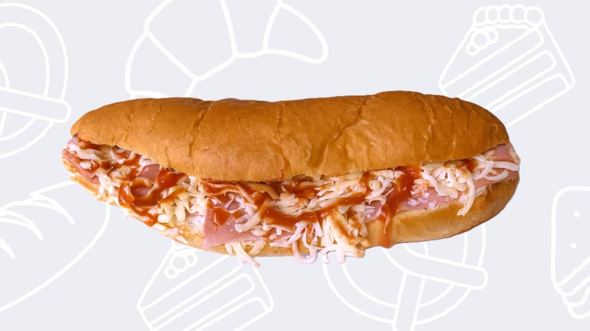 Sendvič sa pečenicom i sirom